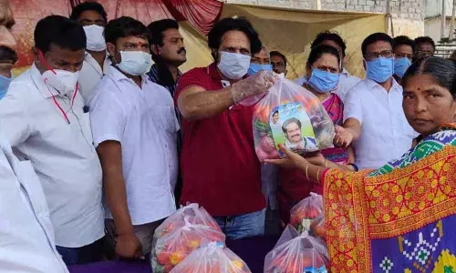 Visakhapatnam: MP V Satyanarayana lauds services of frontline workers