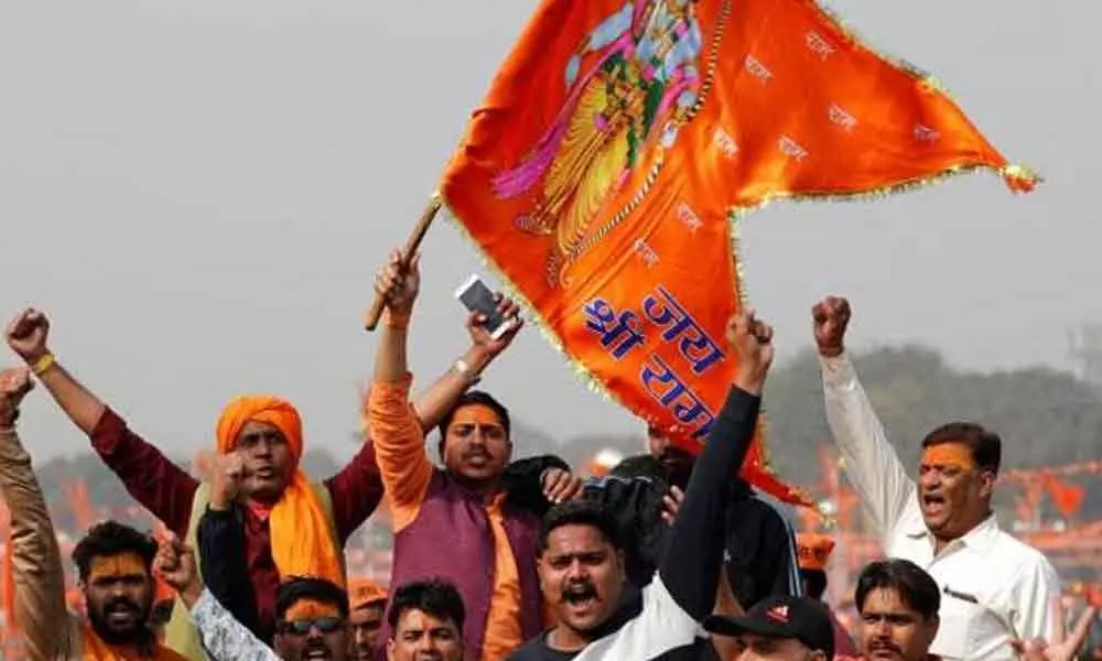 Hyderabad: VHP fumes over removal of  saffron flags, filing FIRs