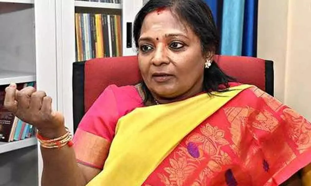 Telangana Governor Tamilisai Soundararajan worried over spike in Coronavirus cases