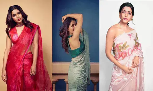 Birthday Special: Awesome Saree Tales Of Tollywood Glamazon Samantha