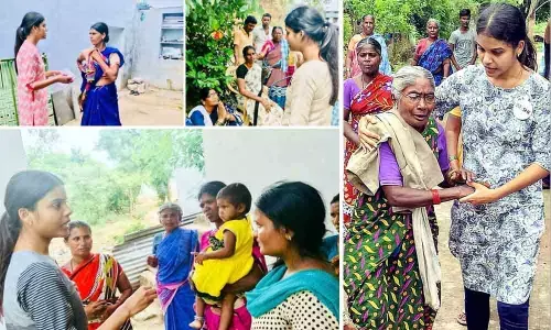 Hyderabad: Providing a shoulder to the needy