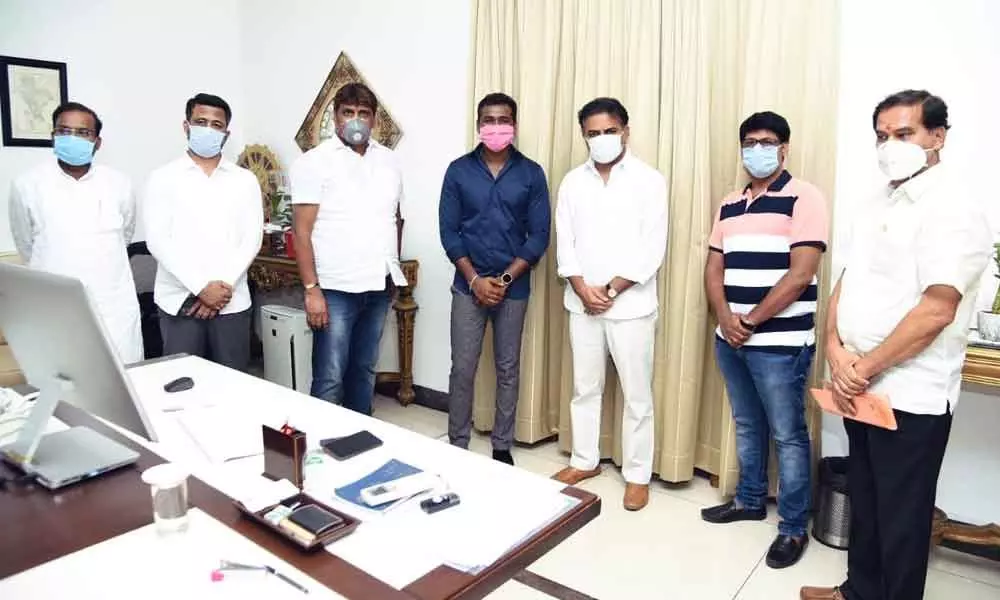 KTR launches special song dedicated to frontline workers combating COVID-19 pandemic