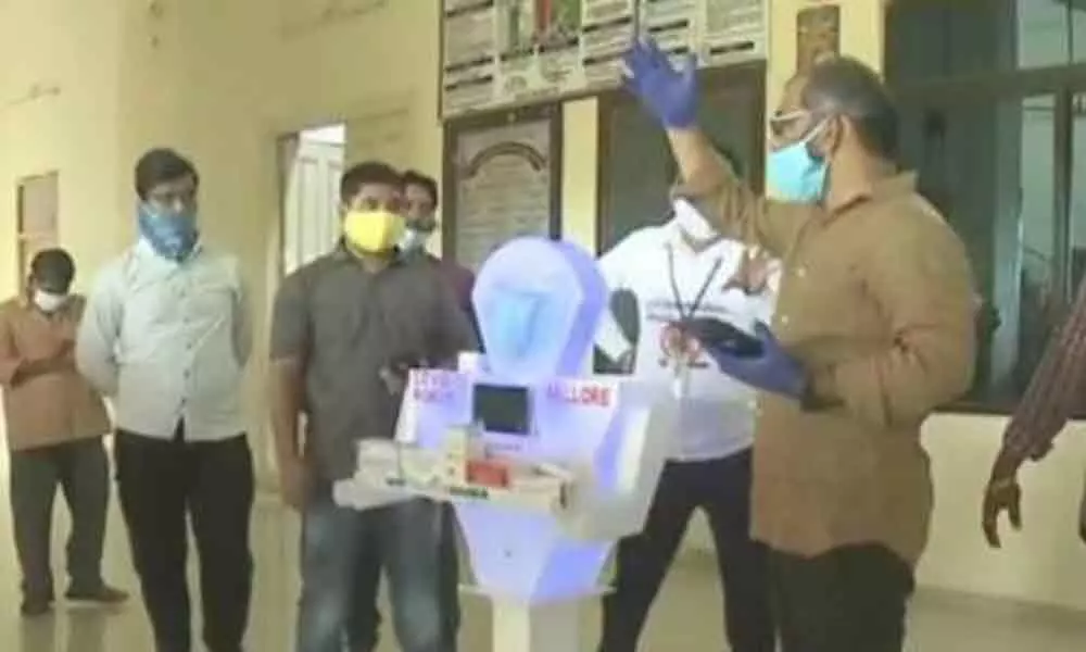 Coronavirus in Nellore: Officials to use Robot services to assist patients