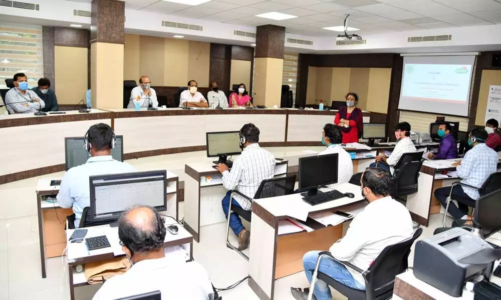Hyderabad: Central team visits GHMC control room