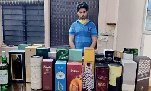 One held for selling liquor online, 24 bottles worth Rs 2.5 lakh seized in Bengaluru