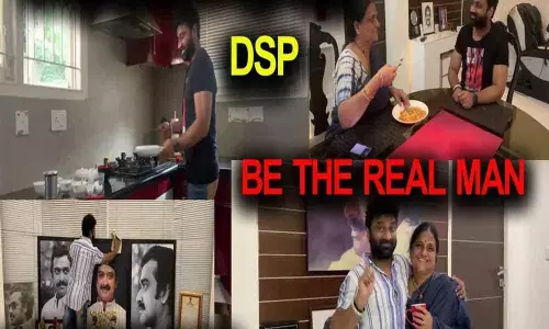 Devi Sri Prasad Completed Be The Realman Challenge With An Impressive Video