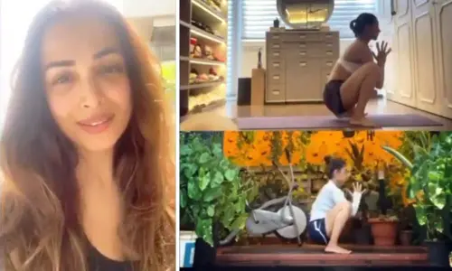 Quarantine Workout: Full Body Yoga Workout By Malaika Arora