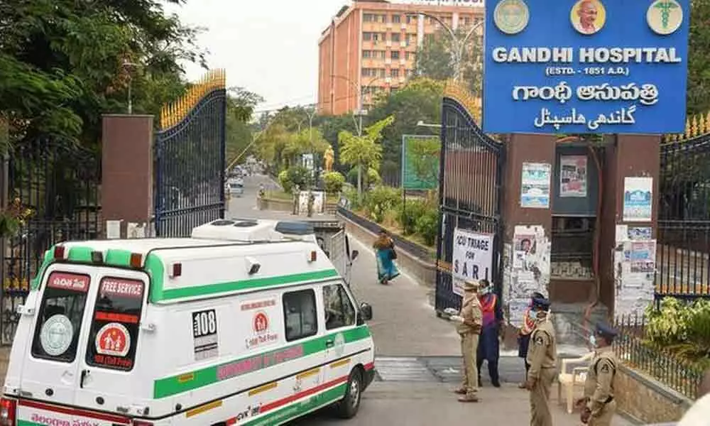 Hyderabad:  Gandhi Hospital ambulance driver infected with coronavirus