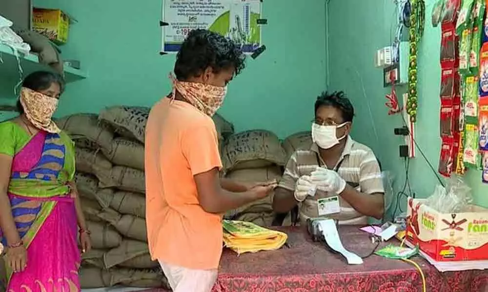 Coronavirus Lockdown: Third phase of ration distribution begins in Andhra Pradesh