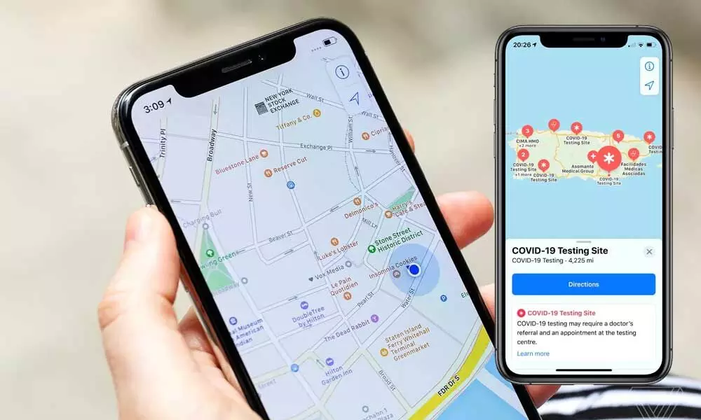 Apple Maps Will Now Be Show The Users Covid-19 Testing Sites