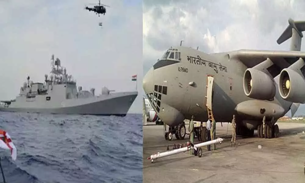 Navy, IAF ready to evacuate stranded citizens from Gulf