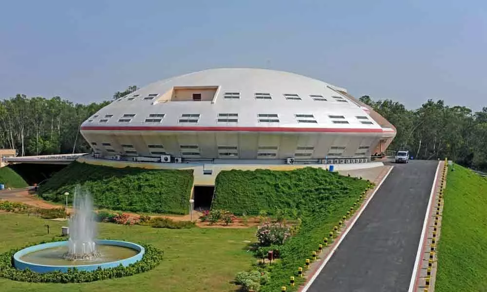 A fire breaks out at Sriharikota Space Centre in Nellore, no casualties reported