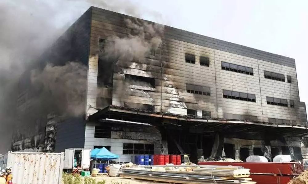 38 perish in South Korea warehouse fire