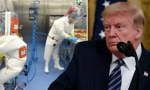Trumps Wuhan corona theory contradicts US intel