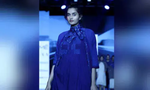 Fashion designs with a touch of natural dyes