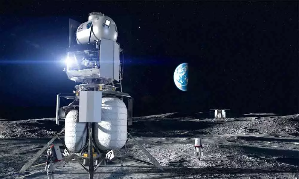 Elon Musks SpaceX, Jeff Bezos Blue Origin land contracts to build Nasas astronaut moon lander