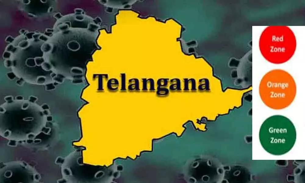 Know about red, orange, green zones in Telangana