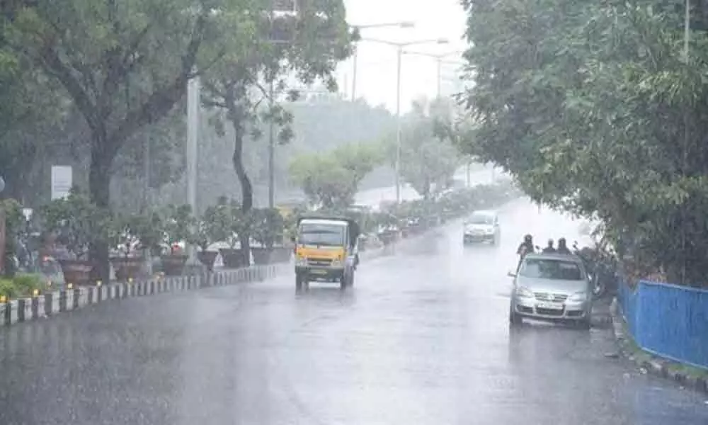 Sudden rains bring relief from sweltering heat in Hyderabad, more in store