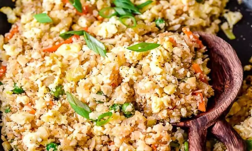 Healthy And Tasty Cauliflower Rice For Your Afternoon Meals