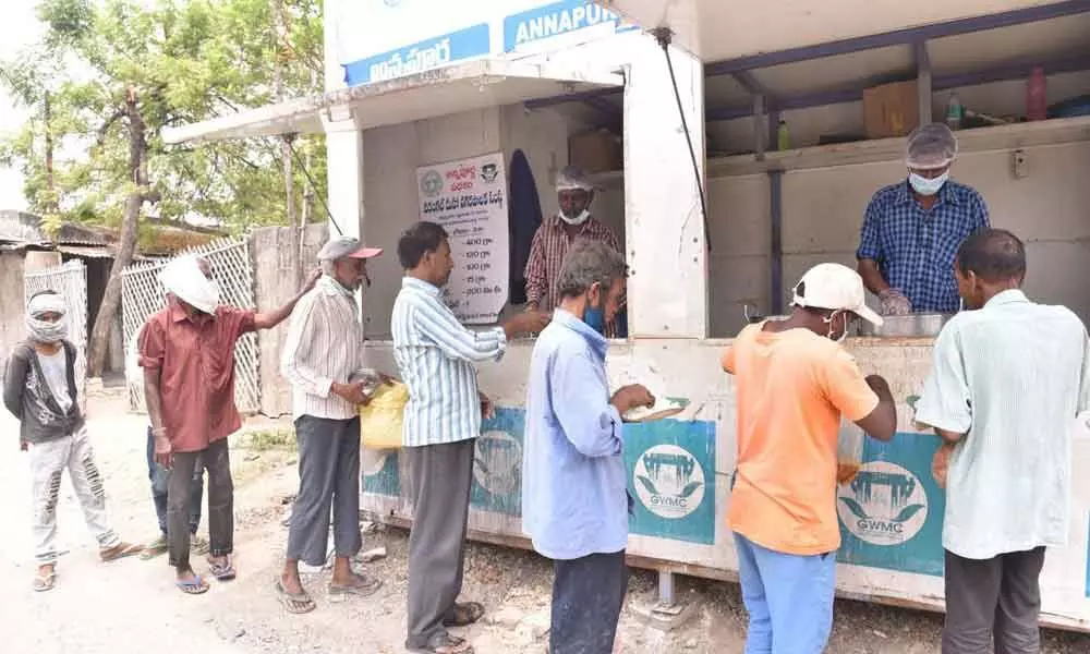 Warangal: Greater Warangal Municipal Corporation going extra mile to feed the hungry