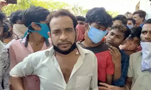 Migrant labourers in Mahabubnagar urges authorities to provide transportation to reach their native places