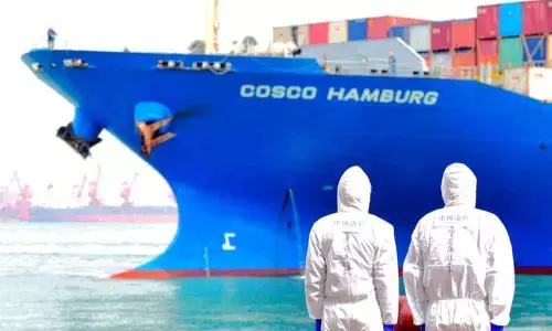 63,000 onboard China ships stuck at Indian ports