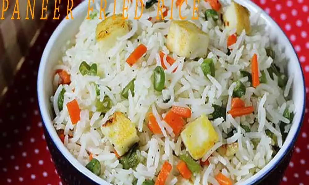 Sunday Special: Tasty And Delicious Paneer Fried Rice