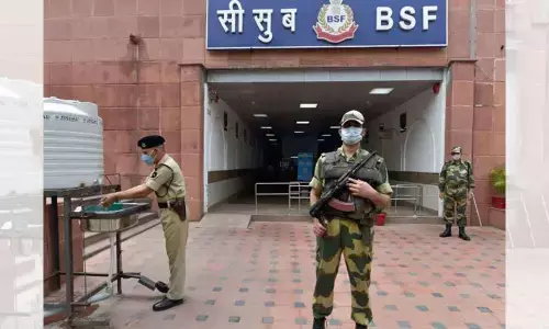 2 floors of BSF Headquarters closed, staff found corona positive