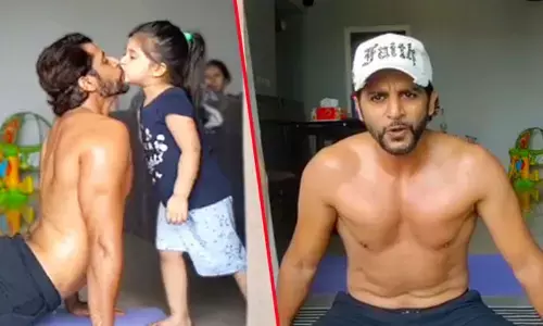 Quarantine Workouts: Karanvirs Unique Way Of Workout Motivation