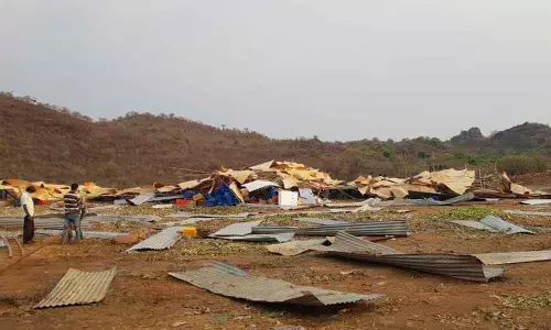 Hyderabad: Two serious among 26 hurt in shed collapse at Koheda market