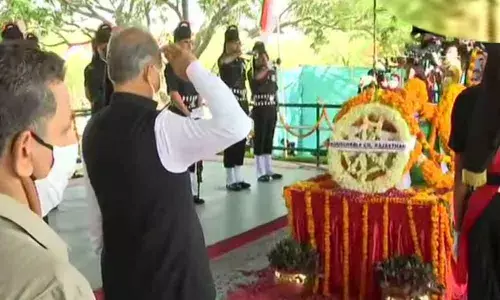 Final Farewell To Handwara Braveheart Colonel Ashutosh Sharma In Jaipur