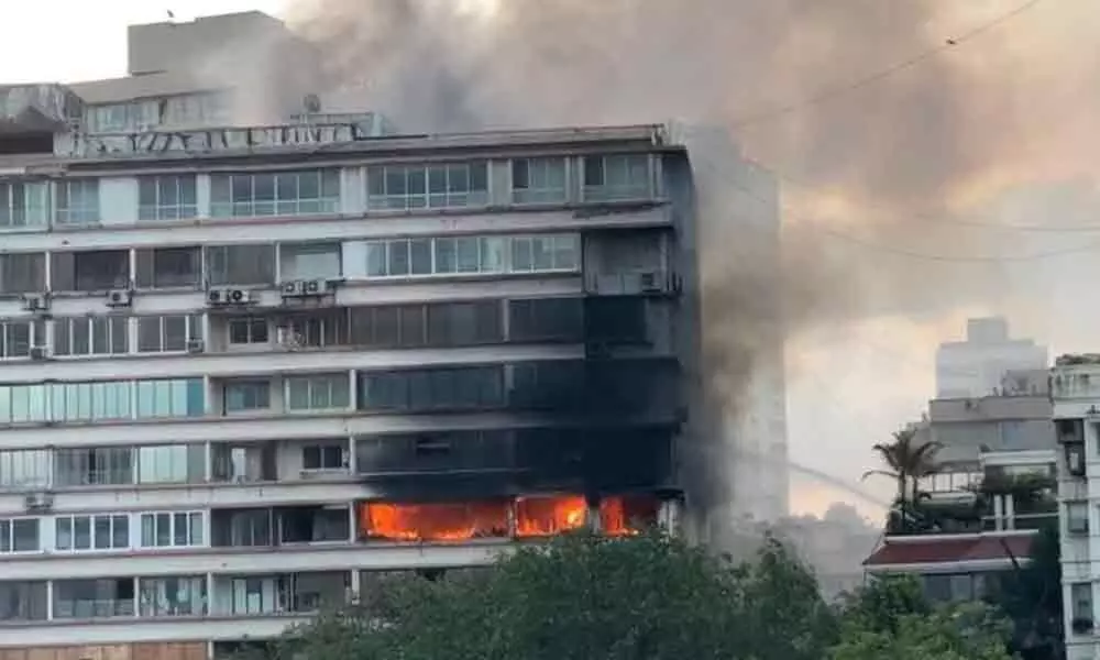 Mumbai flat gutted in fire; two women rescued