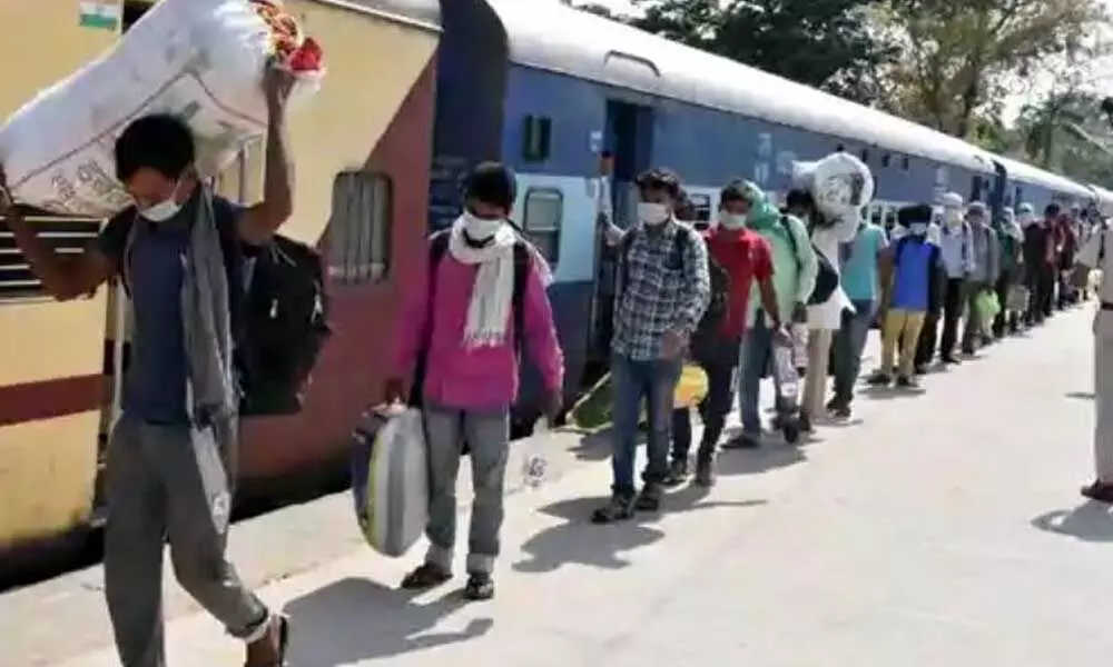 Insisting on Coronavirus test of migrant workers inhuman: Shiv Sena