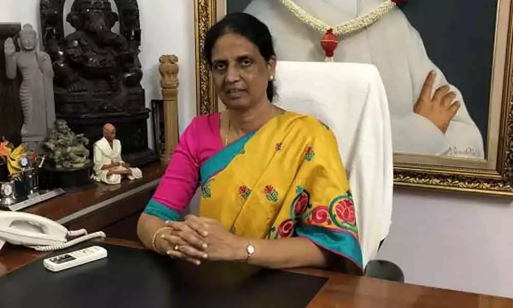 Telangana minister Sabitha Indra Reddy asks students to prepare for SSC exams