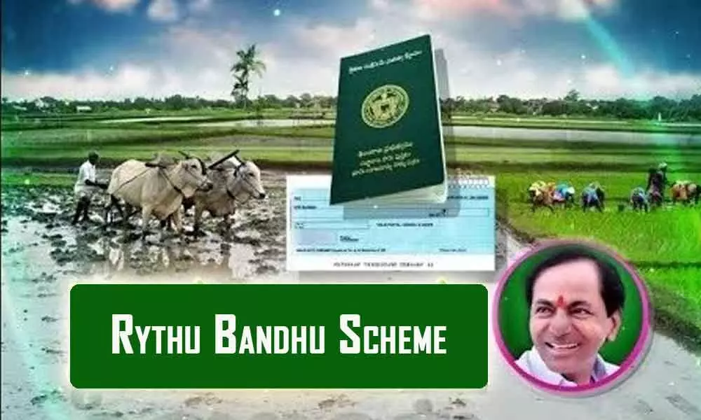 Telangana government released Rs 5,290 crore and deposited the same in 50 lakh farmerss accounts under Rythu Bandhu scheme