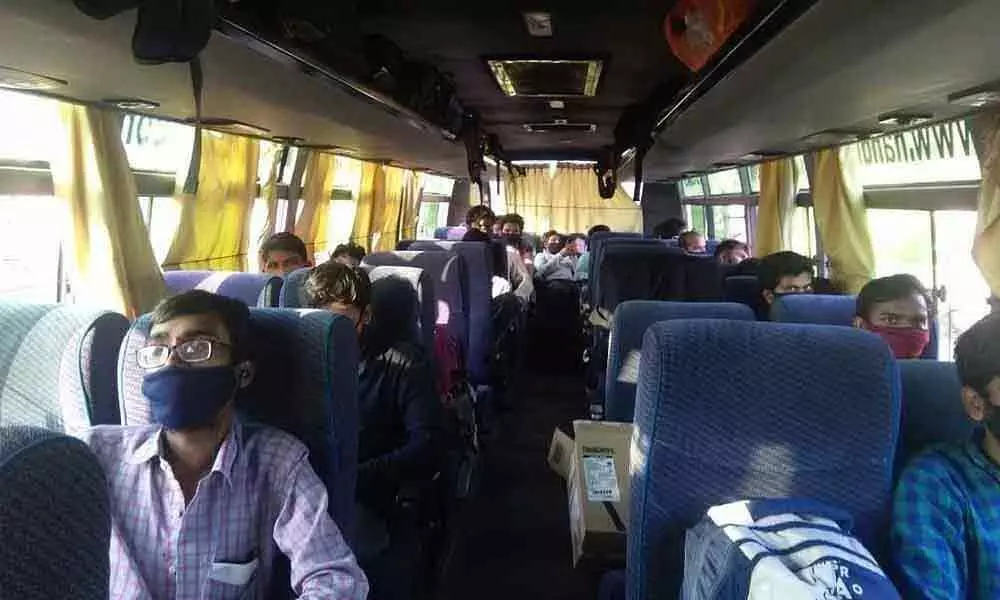 75 students from Telangana stranded in Kolkata, to return today