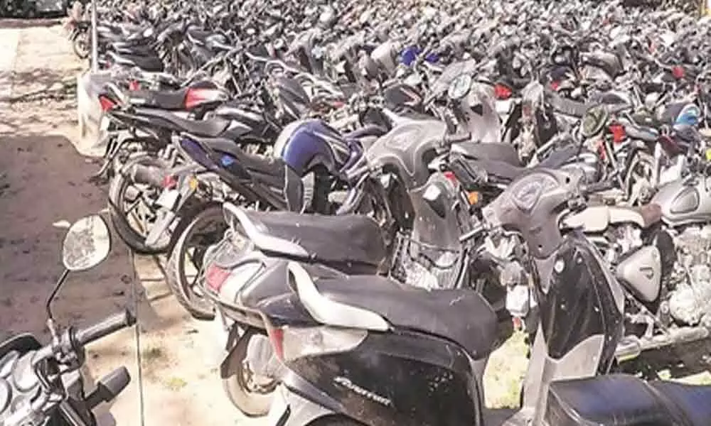 Hyderabad police to release seized vehicles on Rs 500 fine