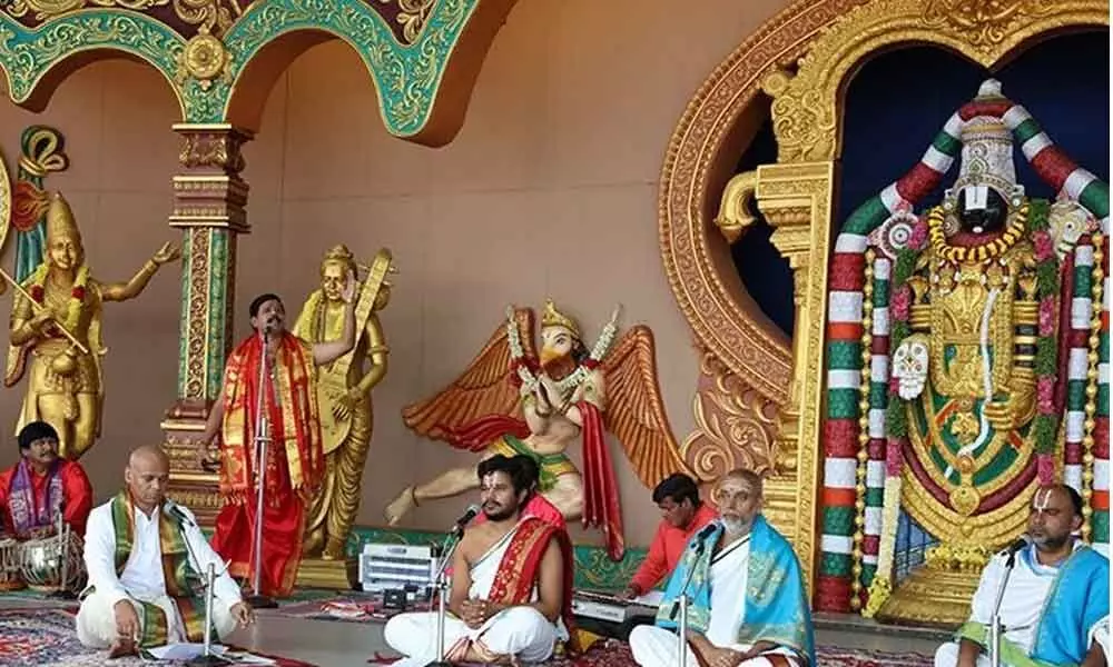 Annamaiah sankeertans spread Srivari Vaibhavam in Tirumala