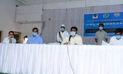 Provide exact information to Central team: Kurnool Collector G Veera Pandiyan to officials