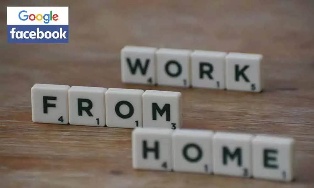 Tech Giants Facebook And Google Allow Their Employees To Work From Home Till The Year-End