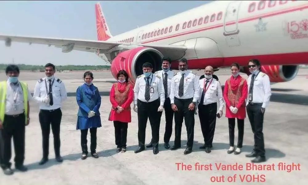Kuwait flight brings Indians to Hyderabad