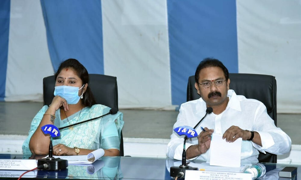 Ministers said Andhra Pradesh government determined to flatten Covid-19