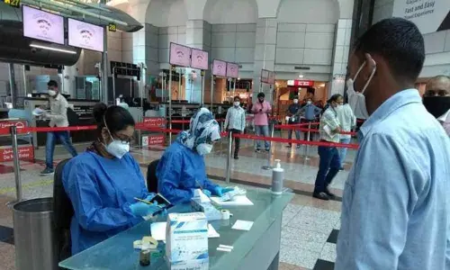 Air India flight with 163 Indians from Kuwait lands in Hyderabad