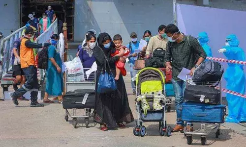 Navy warship brings back 698 Indians from Maldives