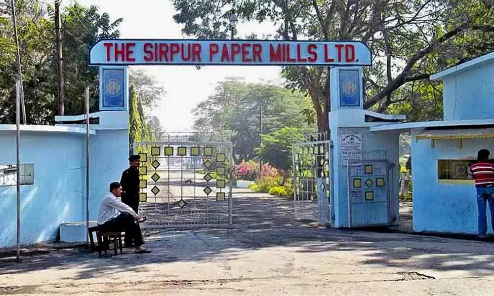 Asifabad: Worker at Sirpur paper mill falls sick due to gas leakage