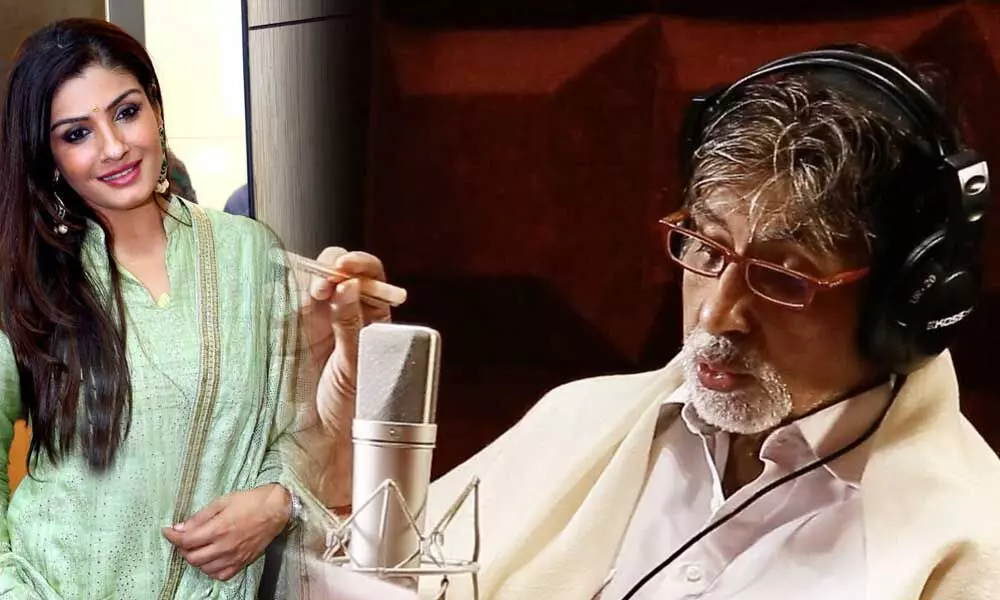Raveen Tandon joins hands with over 85 other artists in Amitabh Bachchans GuzarJayega anthem