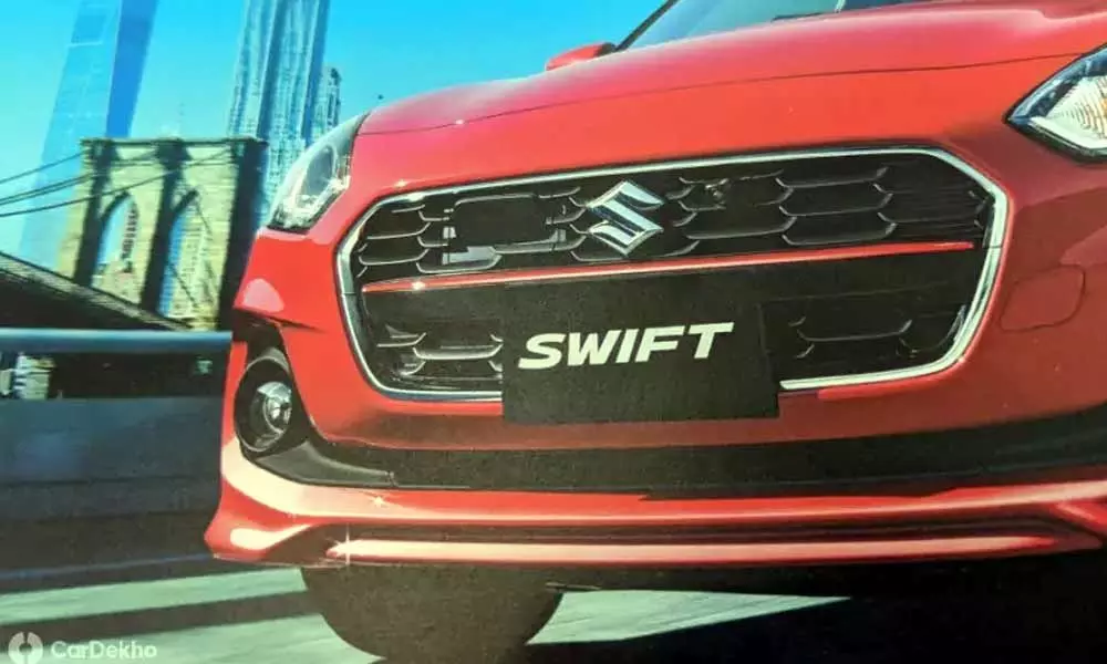 India-bound Suzuki Swift Facelift Leaked Online