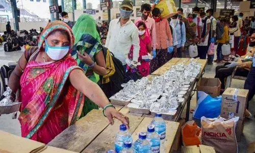 Special train passengers stranded at stations