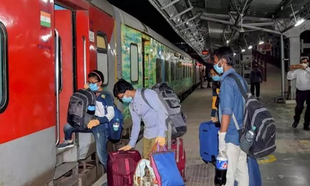 Special train with 523 passengers leaves for New Delhi from Bhubaneswar