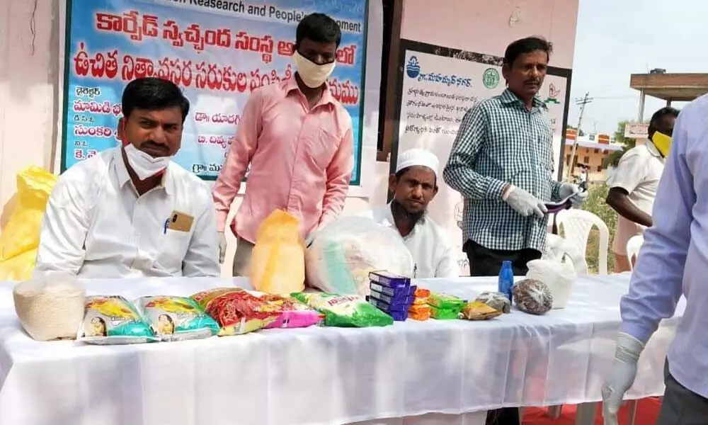 NGO provides relief  in both Telugu States